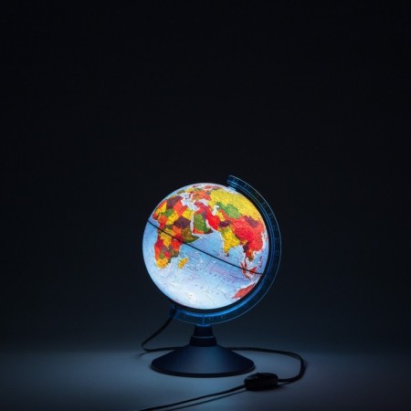 Physico-political globe "Globen", interactive, diameter 210 mm, with backlight, with glasses-1