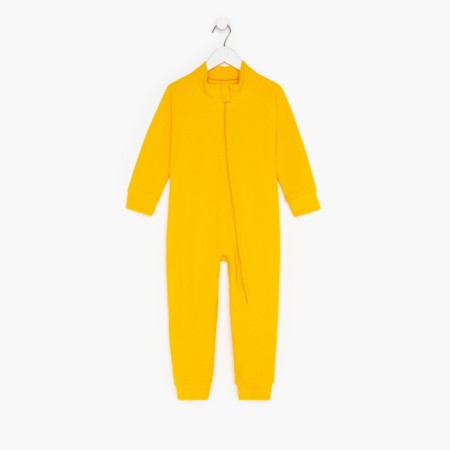 Combineson children, yellow color, height 86-92 cm-4
