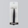 Direct, wide tweezers, 9.5 cm, black color