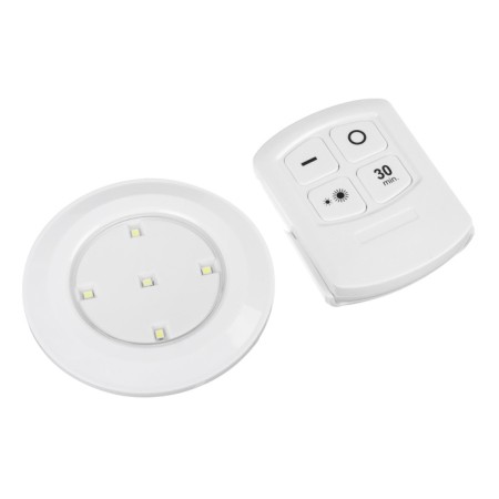 LED lamp, pressure 4000k, from batteries, a set of 3 pcs, a remote control-1