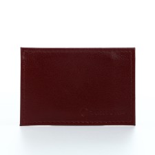 Cardholder, Textura, Burgundy Color
