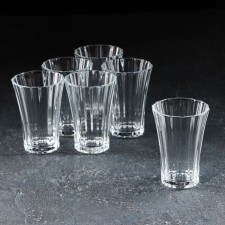 Set of glass glasses Diamond, 120 ml, 6 pcs