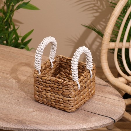 Wicker basket 16x17x20 cm-1