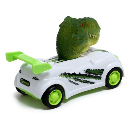 The inertial "animals" car, the head flies out when hit, mix-2