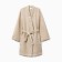 Women's bathrobe, col. Beige, rr 46-48, 100% polyester, 300 g/m2
