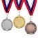 Medal for application 009, D = 7 cm. The color of the bronze. With a ribbon