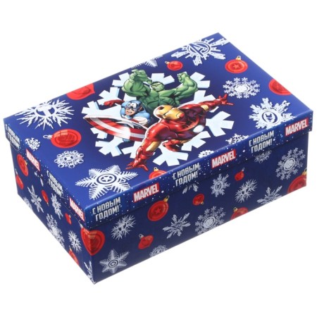 Set of boxes 10 in 1 "Happy New Year!", Disney red-6