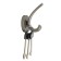 Furniture hook Cappio Usual, two -rod, graphite
