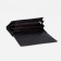 Women's wallet on magnets, black color
