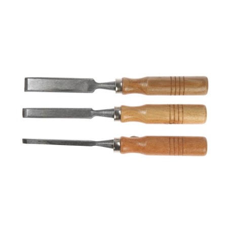 Set of chisels scrap, wooden handle, 6-12-18 mm-1