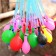 Water bombs "Shar", 3 nozzles, 37 balls, Mix colors