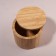 Organizer for storage "Bamboo", with a lid, sliding, D - 12 × 10.5 cm, brown color