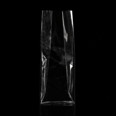 Polypropylene bearing package, rectangular bottom, transparent, 10 x 6 x 28 cm-1