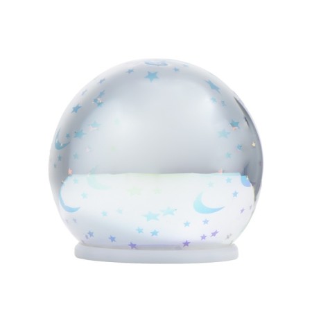 Spinker "SLEAR SHEEL STAR" LED RGB from batteries (disco) 2haa chrome 10x10x10cm Risalux 95614-7