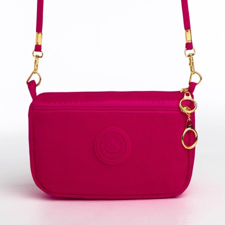 Female Cross-Bodi Bag with lightning, Fuchsia color