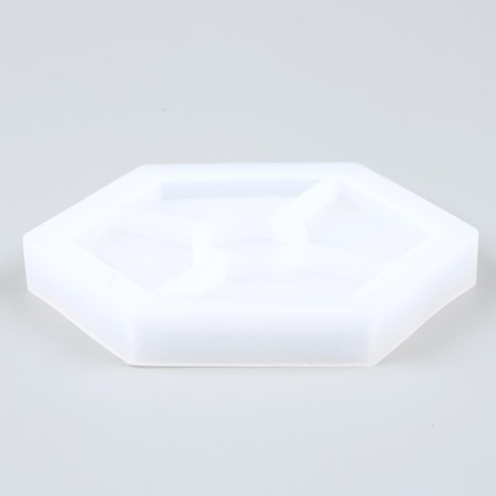 Form Silicone universal "hexagon", product size 11.6 × 10.1 × 1.2 cm-4