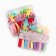 Gift set, hair gum 10 pcs, hairpin crab 10 pcs, princesses