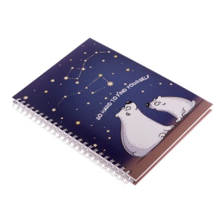 Block-wrapper A5, 60 sheets, on the crest, "feelings", hard cover, matte lamination, offset 100 g/m2, mix-2