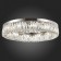 Ceiling Ceiling ST LUCE. SL1226.102.12. Rifrazio. 12x40 W, E14, 81.5x81.5x15 cm, Nickel color