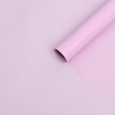 Paper water-repellent, light pink color, 58 cm x 5 m 19 microns