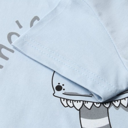 Pajamas for a boy, blue color, height 86 cm-2
