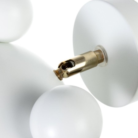 Bra "Barney" E27 40W white 20x20x20cm-5