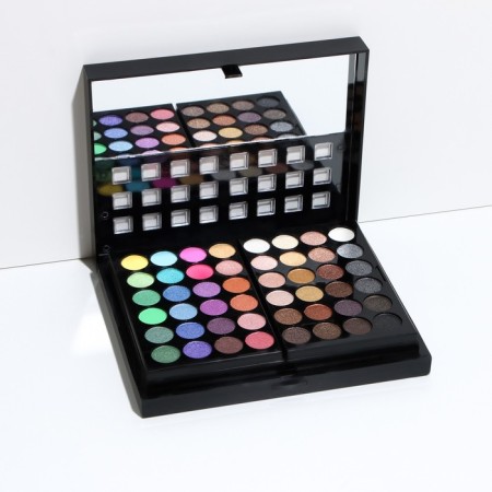 Professional set for makeup (eyelid shadows, lip gloss, blush, correctors)-6