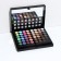 Professional set for makeup (eyelid shadows, lip gloss, blush, correctors)