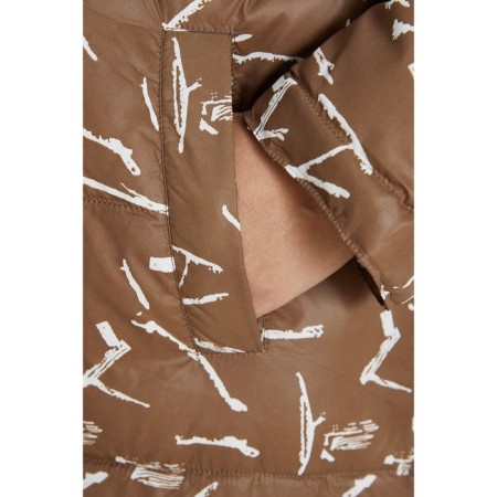 Female coat, size 56, brown color-5