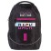 Youth backpack 42 x 30 x 20 cm, ergonomic back, Hatber Street, Don’t look Back, black NRK_90094