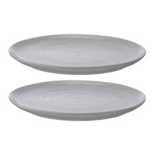 A set of plates Liberty Jones in the Village, D = 22 cm, 2 pcs, color gray color