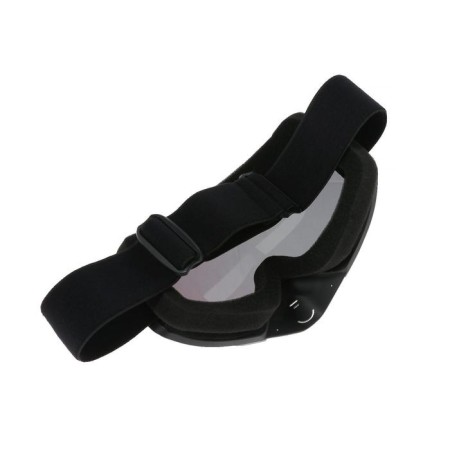 Glass-mask for motorcycle driving, chameleon glass, dark gray color, OM-9-3