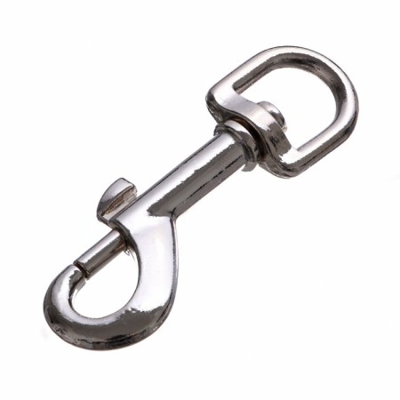 Carabiner with a semicircular base, 7.5 cm (eyeless width 1.5 cm)-2