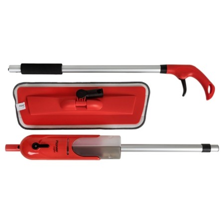 Pioneer ms040 mop for washing the floor, with a spray, rectangular, 140 cm, red color-3