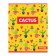 A set of notebooks of 5 pieces, 48 ​​sheets in the Calligrata cactus cage, covered cardboard, offset block