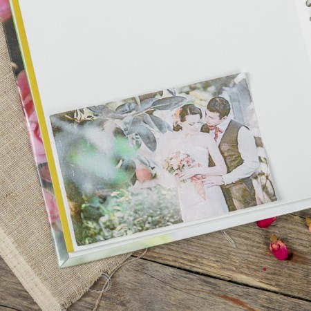 Photo album magnetic 30 sheets "Flower collection-3" 23x28cm mix-5