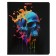 Notebook of 48 sheets in the cage "Bright Skulls", cover coated cardboard, UV-lak, mix