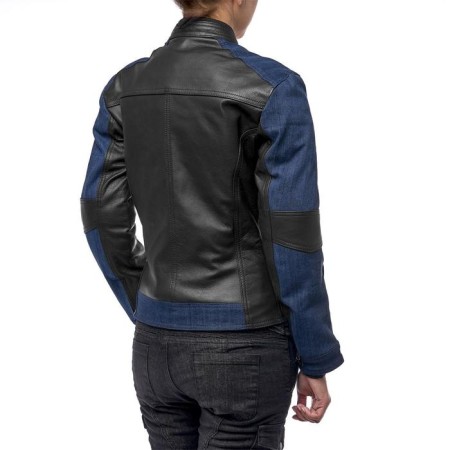 Women's leather jeans jacket Teacher Jeans, size XS-2