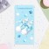Envenue for money "with newborn!" Blue sneakers, 16.5 x 8 cm