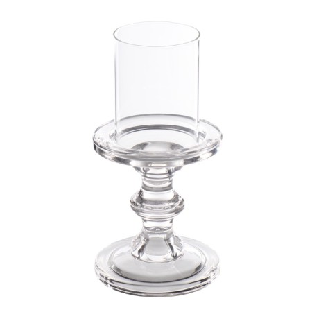 Glass of glass per 1 candle "honesty" transparent 22x11x11 cm-4