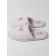 Women's slippers shine, size 40, beige color