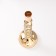Summary Metal per 1 candle d = 2 cm "Adelin" gold 9x9x30 cm