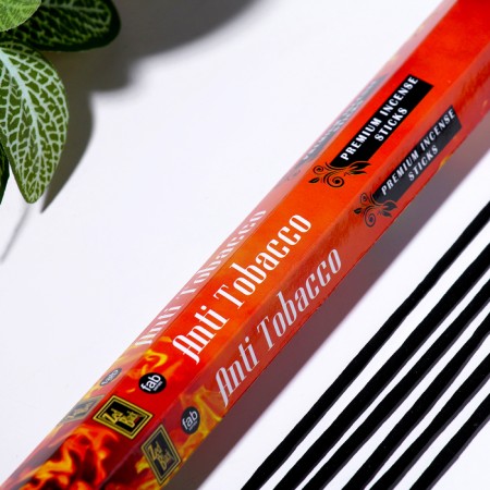 Black Fab Series "Anti Tobacco" Black Fab Series, 20 wands in a pack, hexagon-1