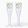 A set of plastic glasses for champagne "Mr and MRS", Party, 150 ml