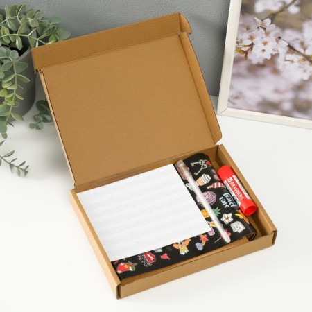 Photo album Brauberg Black & Kraft, size 16x18 cm, 20 black sheets-16