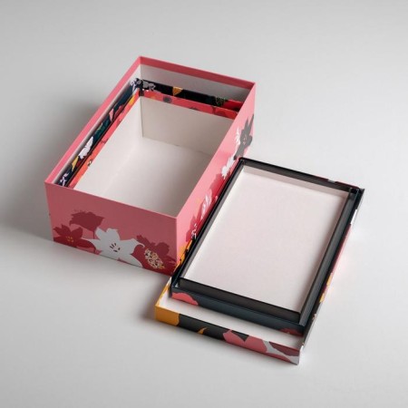 A set of boxes 3 in 1, gift packaging, “Flower”, 26 x 17 x 10–32.5 x 20 x 12.5 cm-7