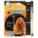 AMUNITION set The reflective "Zononic", Osh 37-51x2.5 cm, leash 3 m, kapron, black