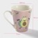 Porcelain shade mug "Naceria Avocado", 320 ml ㅤ