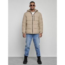 Sports male winter, size 58, beige color