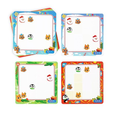 New Year's board game-heading “New Year: Logic. Party ", 15 cards, 3+-2